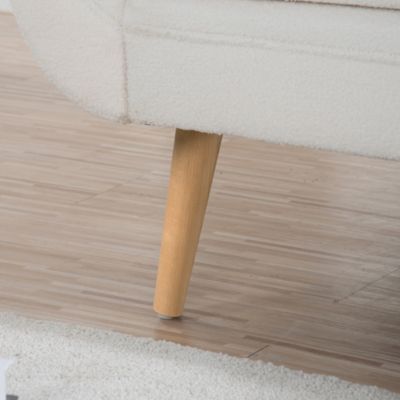 Chaise Lounge With Scroll Arms