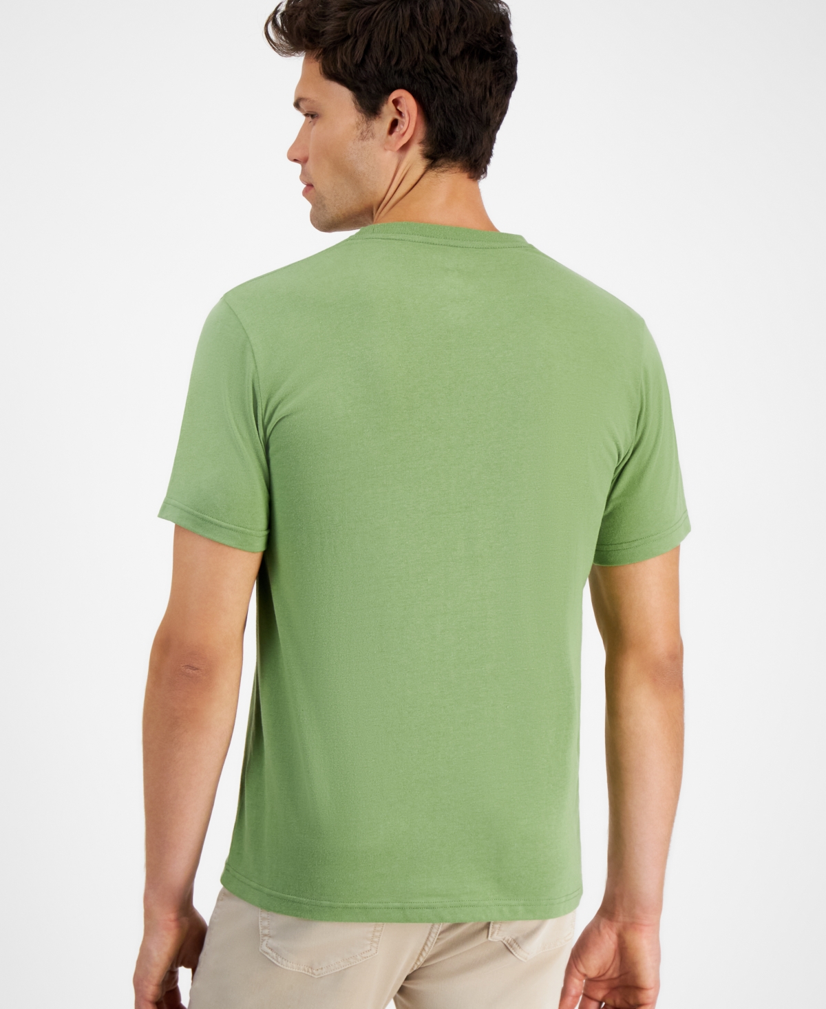 Sun + Stone Men's Short Sleeve Crewneck Woodstock Graphic T-Shirt, Created for Macy's