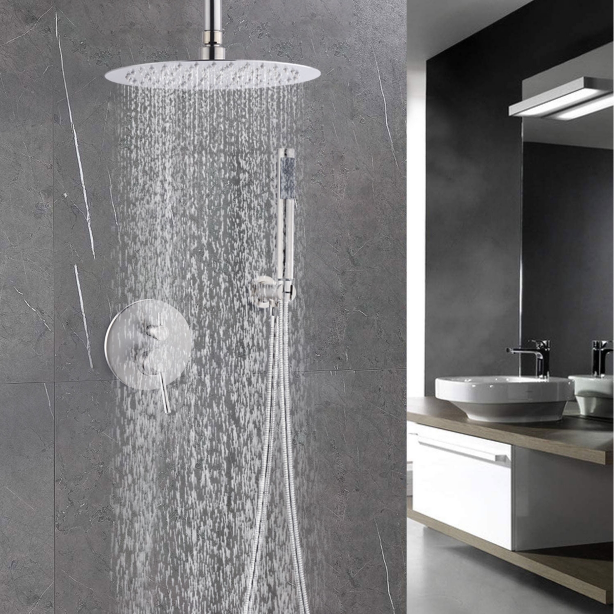 Streamdale FurnitureDome Shower System with 10