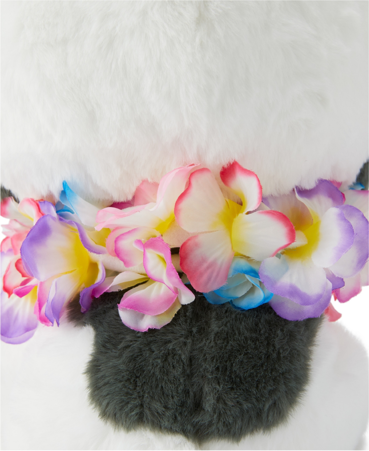 Geoffrey's Toy Box 10" Plush French Bull Dog With Lei, Created For Macy's In Grey