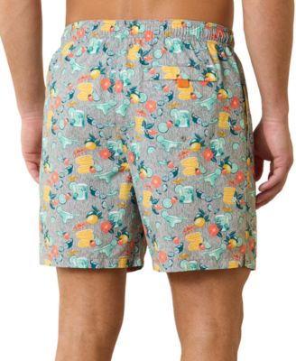 Tommy Bahama - Men's Naples Tales of a Cocktail Printed 6" Swim Trunks