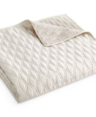 Hotel Collection - Woven Texture King Coverlet