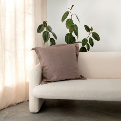 French Linen Flanged Euro Sham