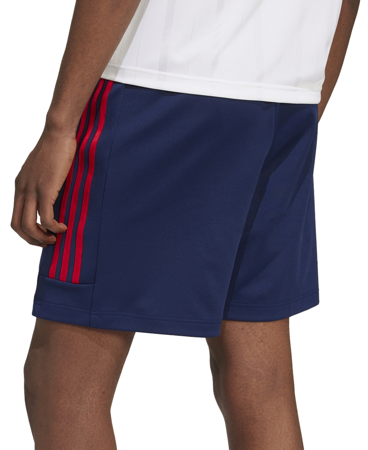 adidas Men's House of Tiro Nations Pack 3-Stripes Shorts -red/white