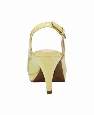 Women's Melt Peep Toe Slingback Platform Dress Sandals