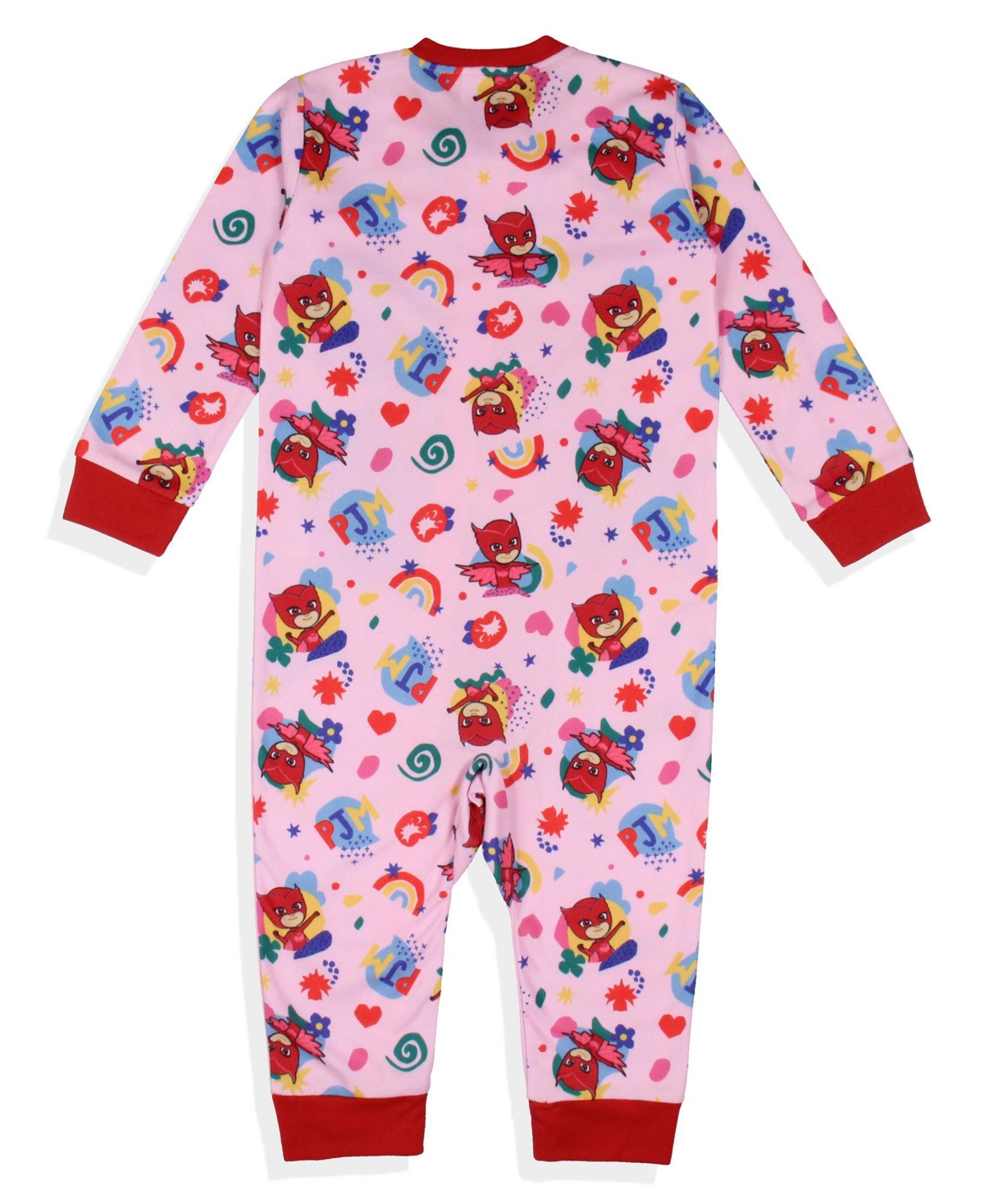 Pj Masks Toddler Girls' Gekko Catboy Owlette Protect Our Planet Footless Sleeper Pajama Kids