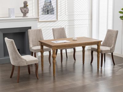 Streamdale Upholstered Dining Chairs with High Back Support
