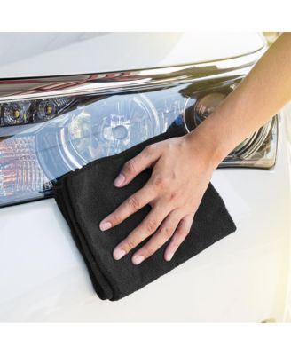 Smart Choice Microfiber Cloths (12 Pack), 16x16, 49gm, Multi-Purpose, Reusable, Color Options