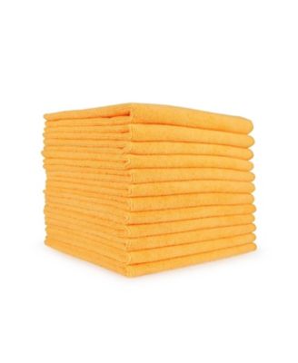 Smart Choice Microfiber Cloths (12 Pack), 16x16, 49gm, Multi-Purpose, Reusable, Color Options