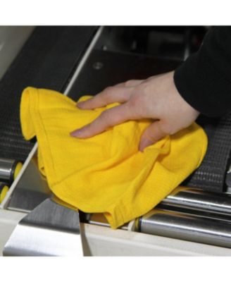 Huck Cotton Multi-Purpose, Reusable 12 Pack Cleaning Towels, 16x26