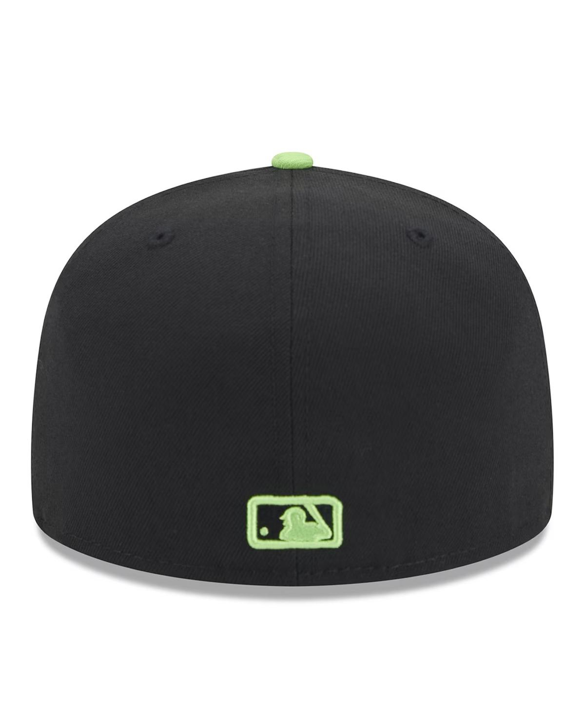 Shop New Era Men's Black Tampa Bay Rays 2024 City Connect 59fifty Fitted Hat