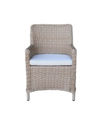 Outdoor Wicker Patio Dining Chair with Cushion