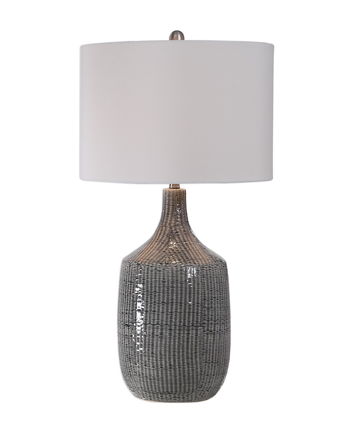 Uttermost Artifact Table Lamp In Gray