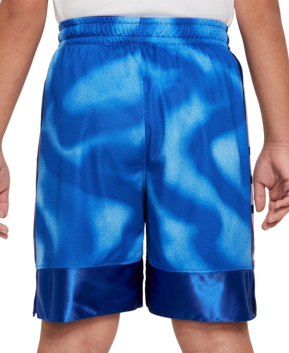 Nike Big Boys Dri-fit Elite 23 Basketball Shorts -white