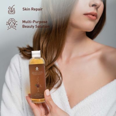 Beauty Bundle - Golden Jojoba Oil & Bath Brush Massager