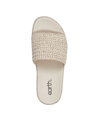 Women's Sachan Woven Band Slip-On Platform Sandals