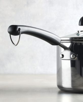 Brilliance Stainless Steel 3-Qt. Saucepan with Lid