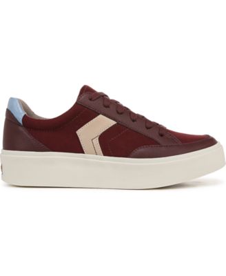 Women's Madison-Lace Closed Round Toe Lace Up Platform Sneakers