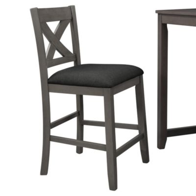 Streamdale Rustic Farmhouse 5-Piece Bar Table Set
