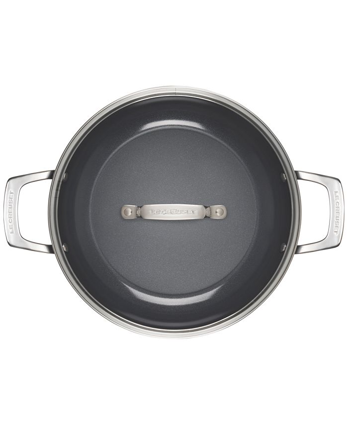 Le Creuset Essential Nonstick Ceramic 3.5Qt. Shallow Braiser with