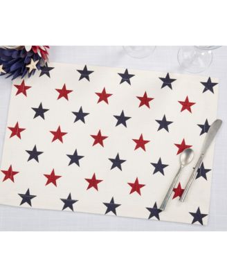 Saro Lifestyle Patriotic Collection In Red,white,blue