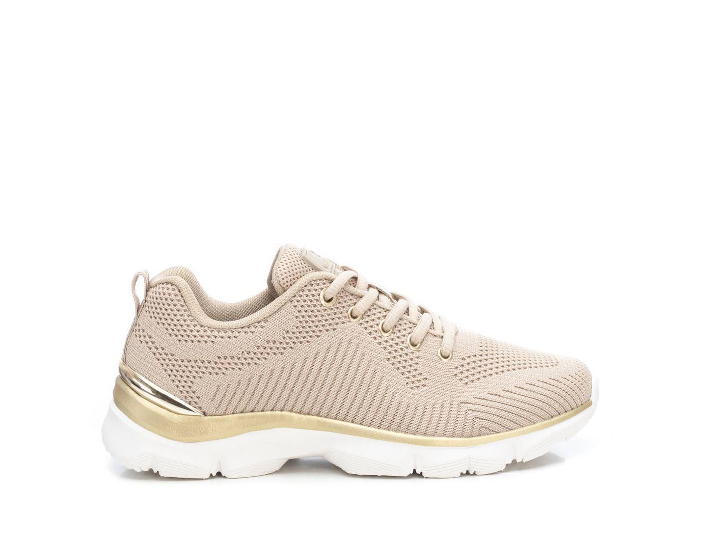 Женские кроссовки XTI Lace-Up, цвет: Бежевый — фото 2