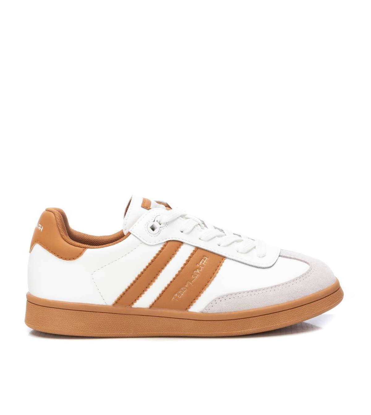 Xti Women's Lace-Up Sneakers -camel