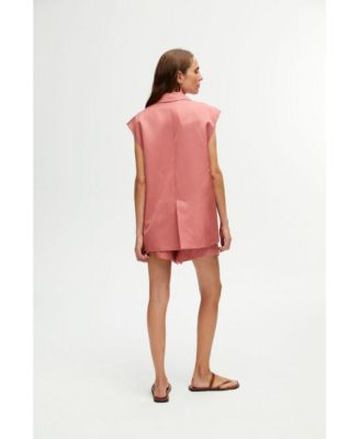 Women's High Waist Bermuda Shorts