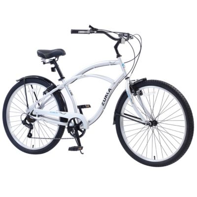 Men'S Beach Cruiser Bike, 7 Speed Bicycles, 26"Inch Multiple Colors