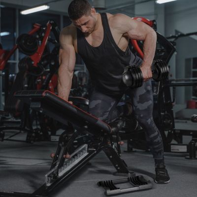 Streamdale 52Lbs Adjustable Dumbbell Steel And Plastic