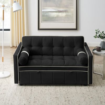 Streamdale 55" Pull-Out Sofa Bed with Side Pockets