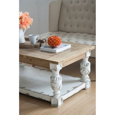 French Country Rectangle Coffee Table