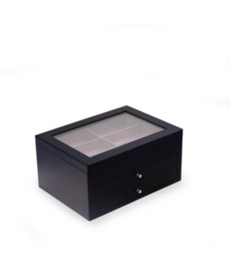 Wood 18 Sunglass Storage Box