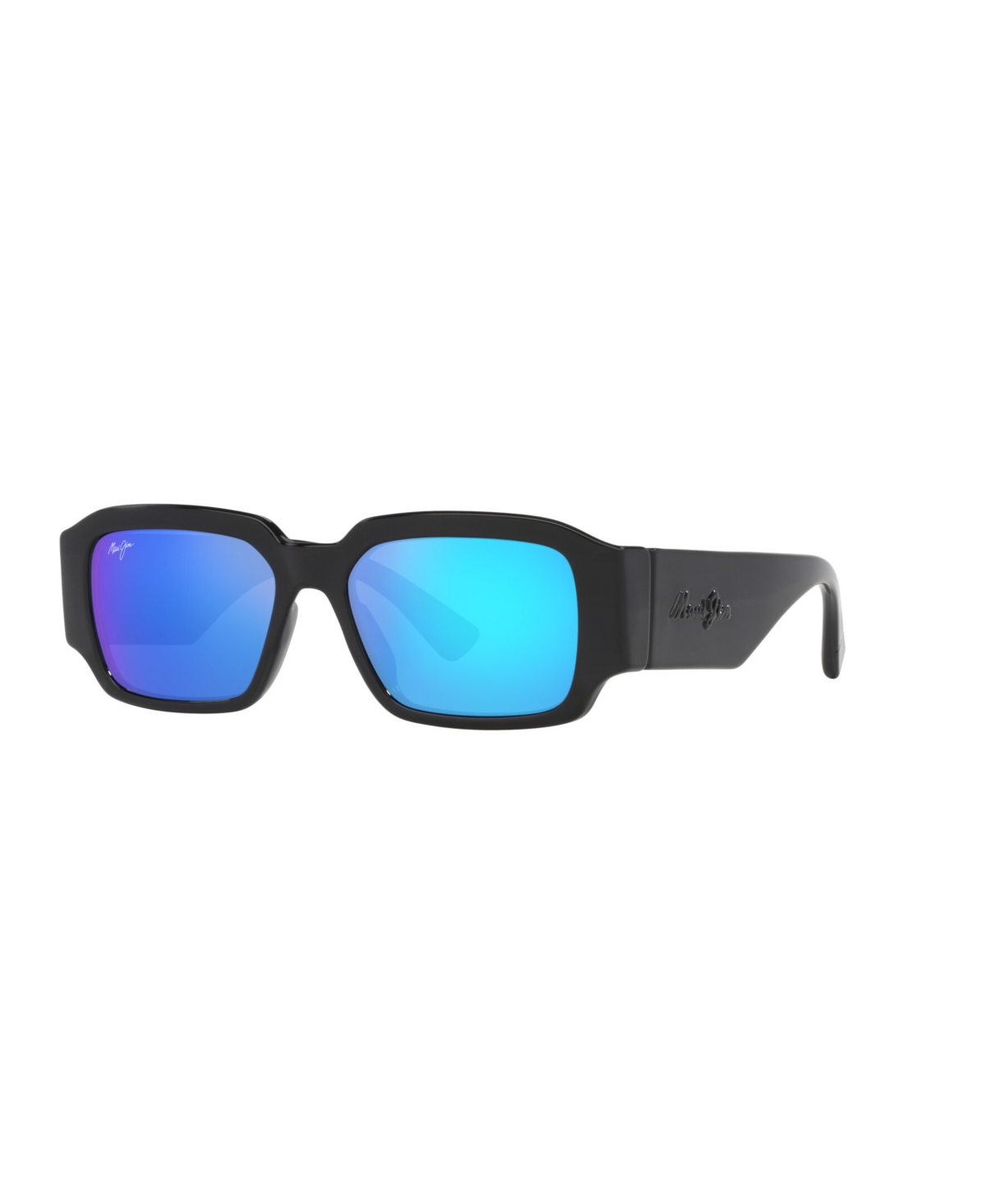 Men's and Women's Polarized Sunglasses, Kupale - Black Shiny