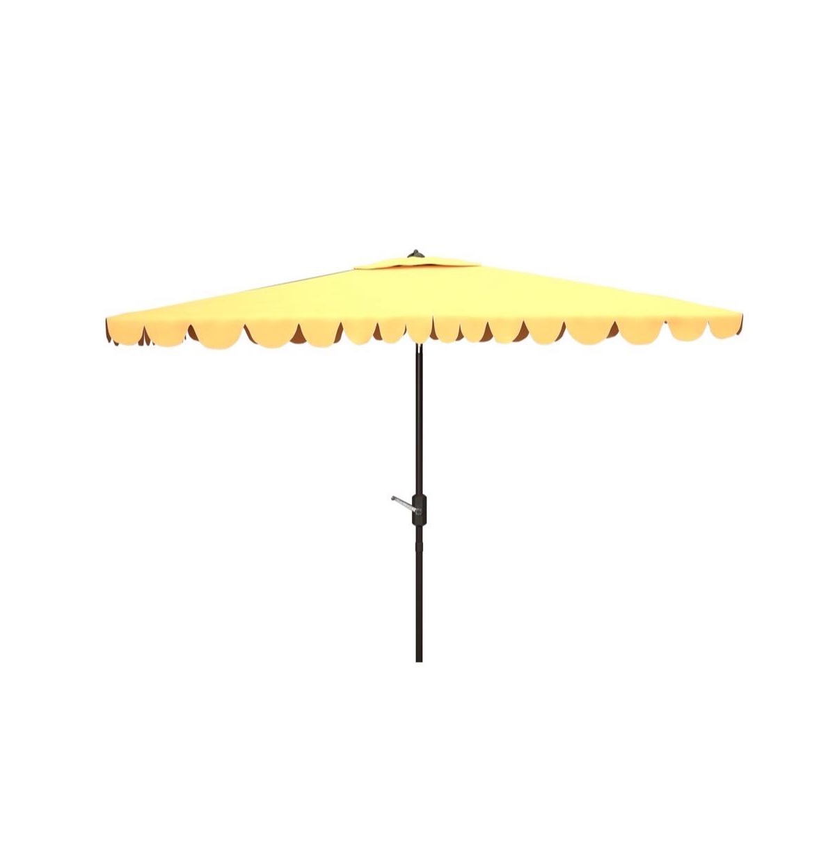 Venice 6.5 X 10 Ft Rect Crank Umbrella - Yellow