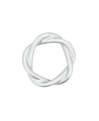 Twisted Resin Napkin Ring Set of 4,Set