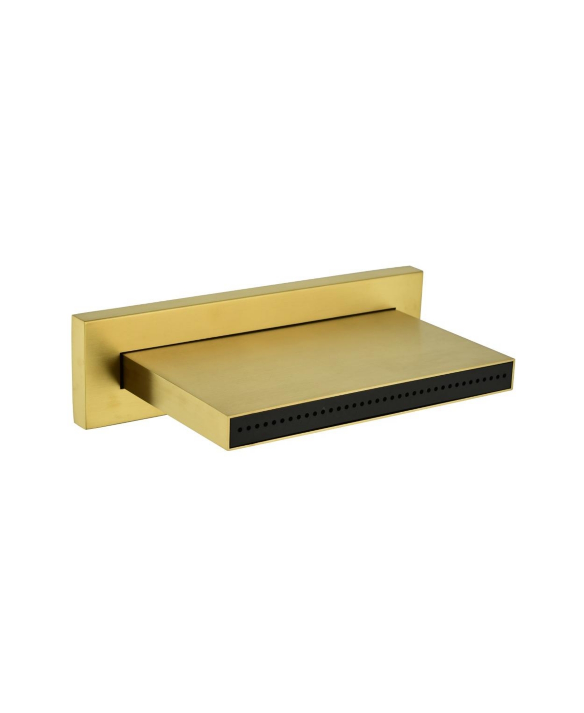 Versatile High Flow Bathroom Fixture Array - Gold