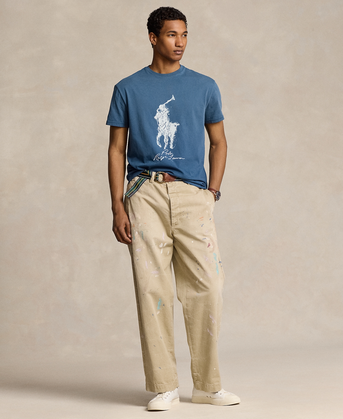 Polo Ralph Lauren Men's Classic-Fit Big Pony Jersey T-Shirt