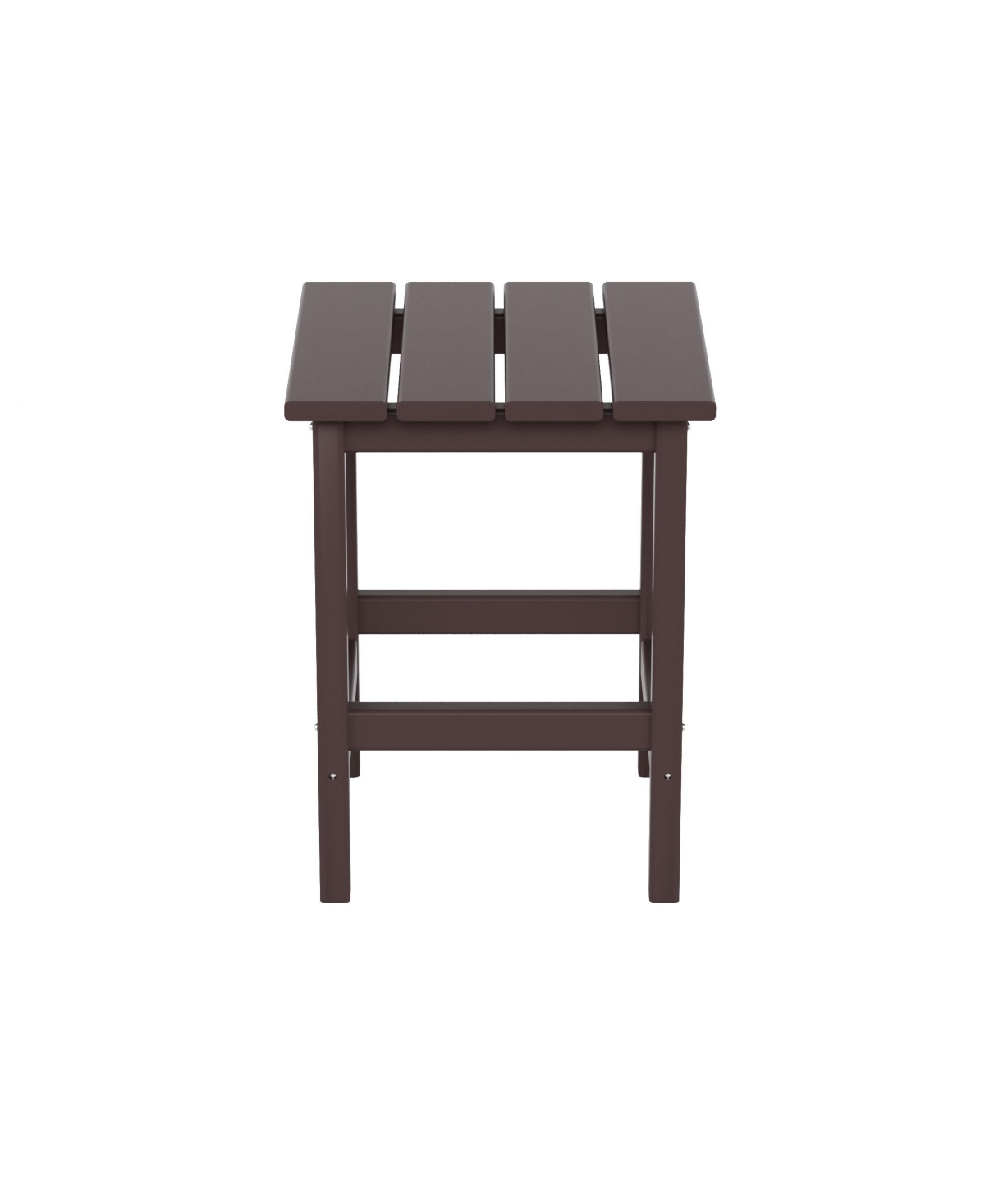 WestinTrends 7 Piece Set Outdoor Folding Adirondack Chairs with Coffee Table Side Table