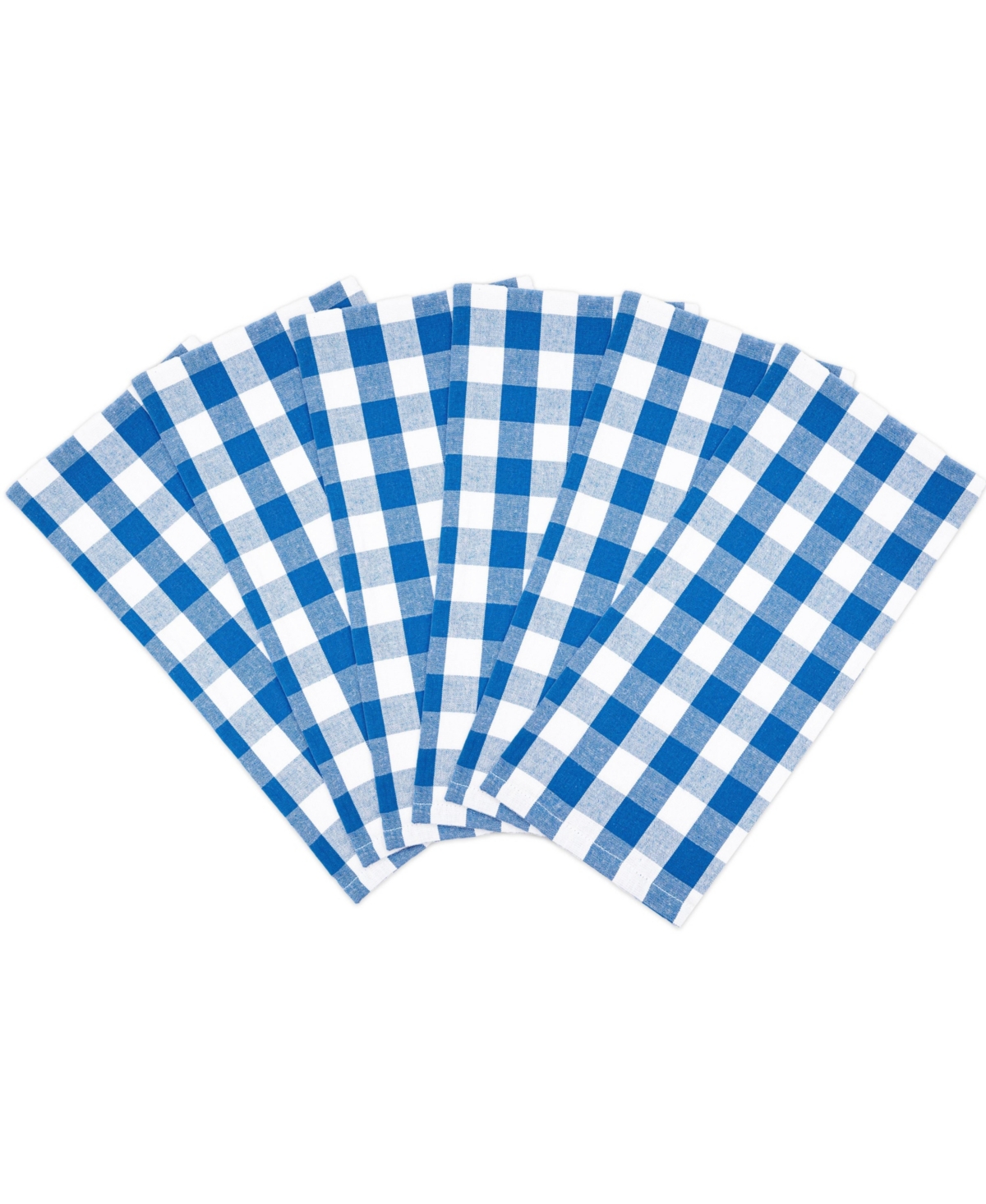 Sloppy Chef Buffalo Plaid Kitchen Towels (6 Pack), in., 100% Cotton, Color Options