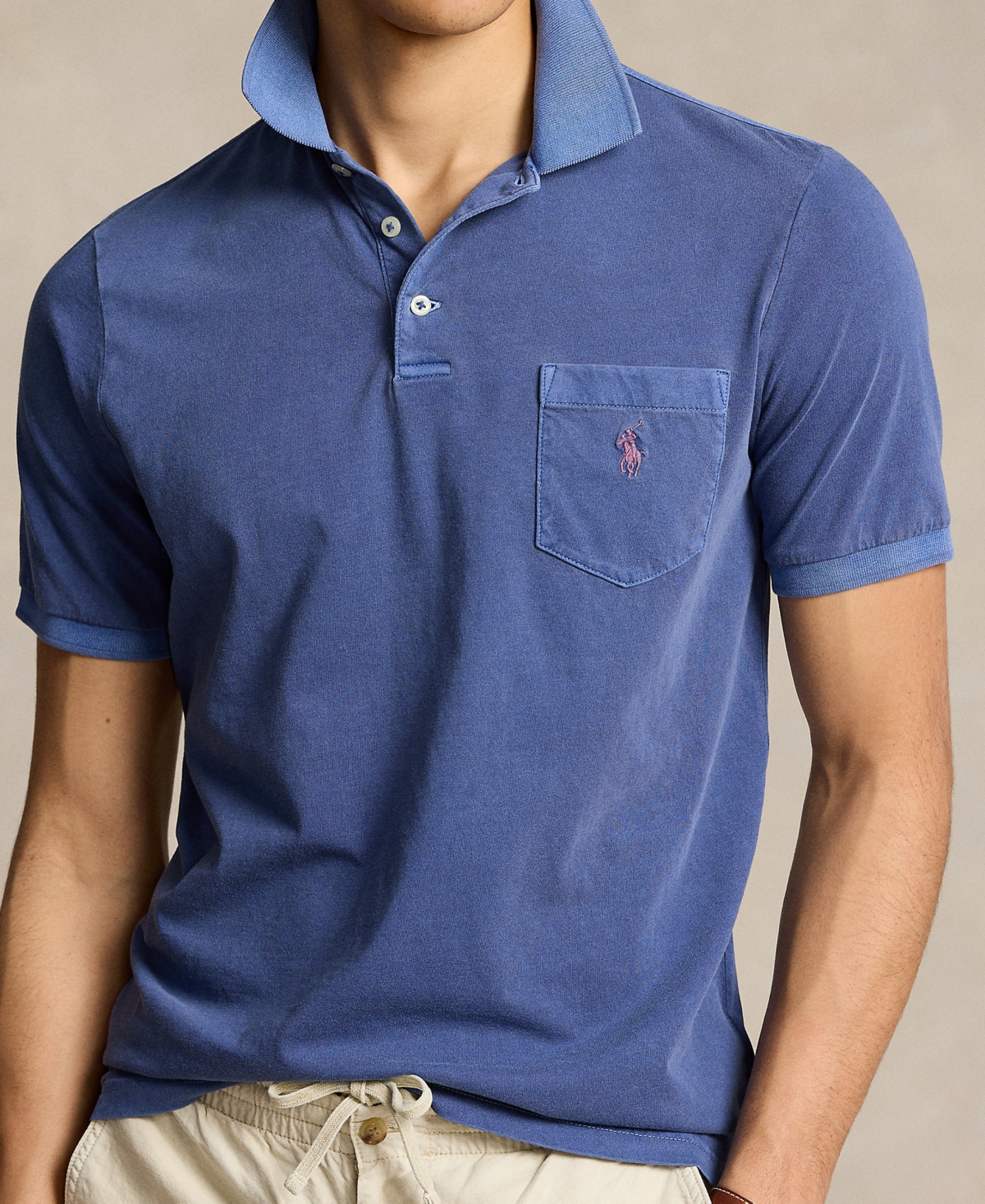 Polo Ralph Lauren Men's Classic-Fit Garment-Dyed Polo Shirt