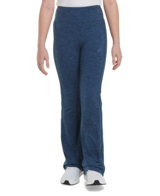 adidas - Big Girls Detached-Waistband M&eacute;lange Flare-Leg Pants