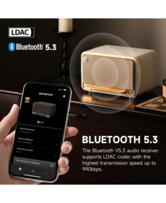D32 Tabletop Bluetooth Speakers, Portable Retro Wireless Speaker