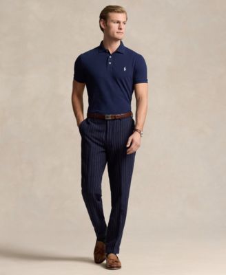 Men's Classic-Fit Stretch Mesh Polo Shirt