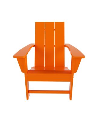 Modern Outdoor Folding Adirondack Chair (Set of 2)