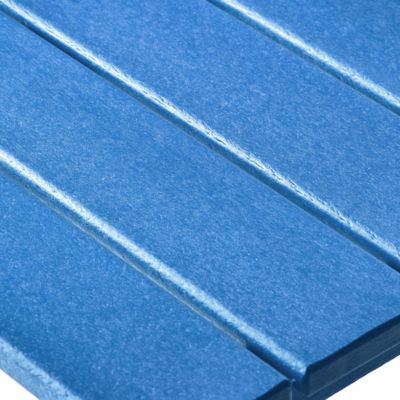 3 Piece set Outdoor Patio Poly Adirondack rocking chairs with side table