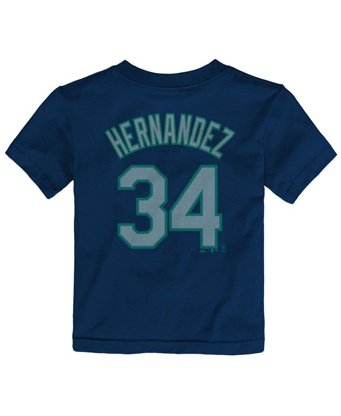 Majestic Babies' Felix Hernandez Seattle Mariners Player T-Shirt - Macy's