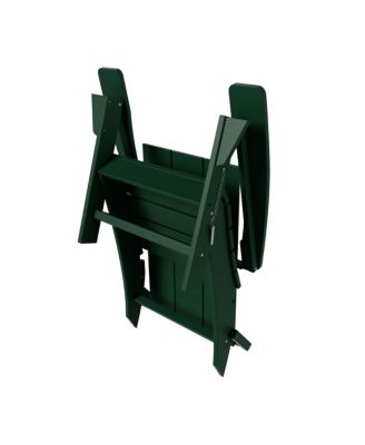 Modern Outdoor Folding Adirondack Chair (Set of 4)