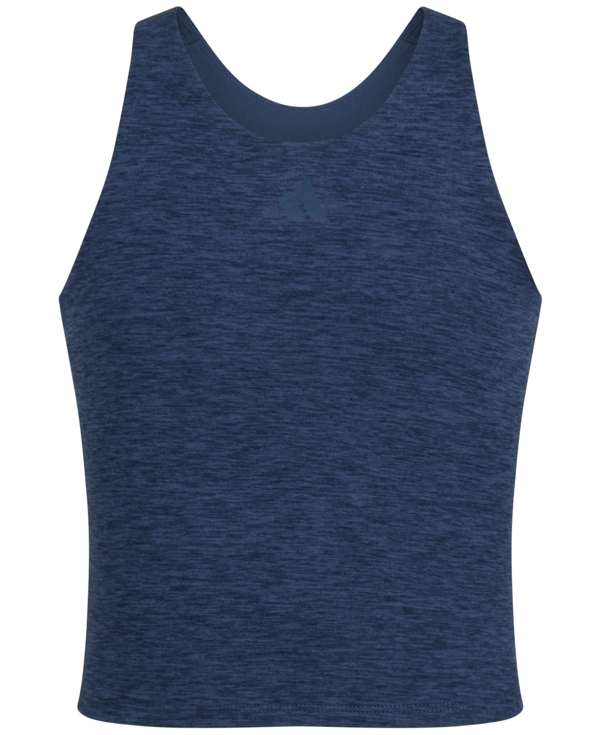 adidas Big Girls Sleeveless Melange Training Tank Top -melange