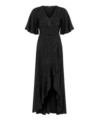 Women's Asymmetric Flounce Dress